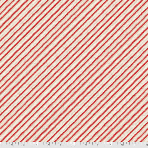 Holly Jolly by Cori Dantini : Peppermint Stripes in Red : Free Spirit