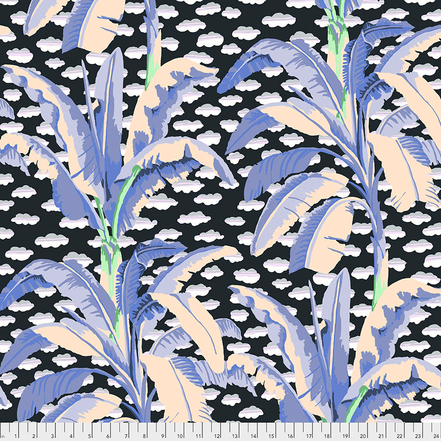 Kaffe Fassett : Banana Tree in Grey : Free Spirit