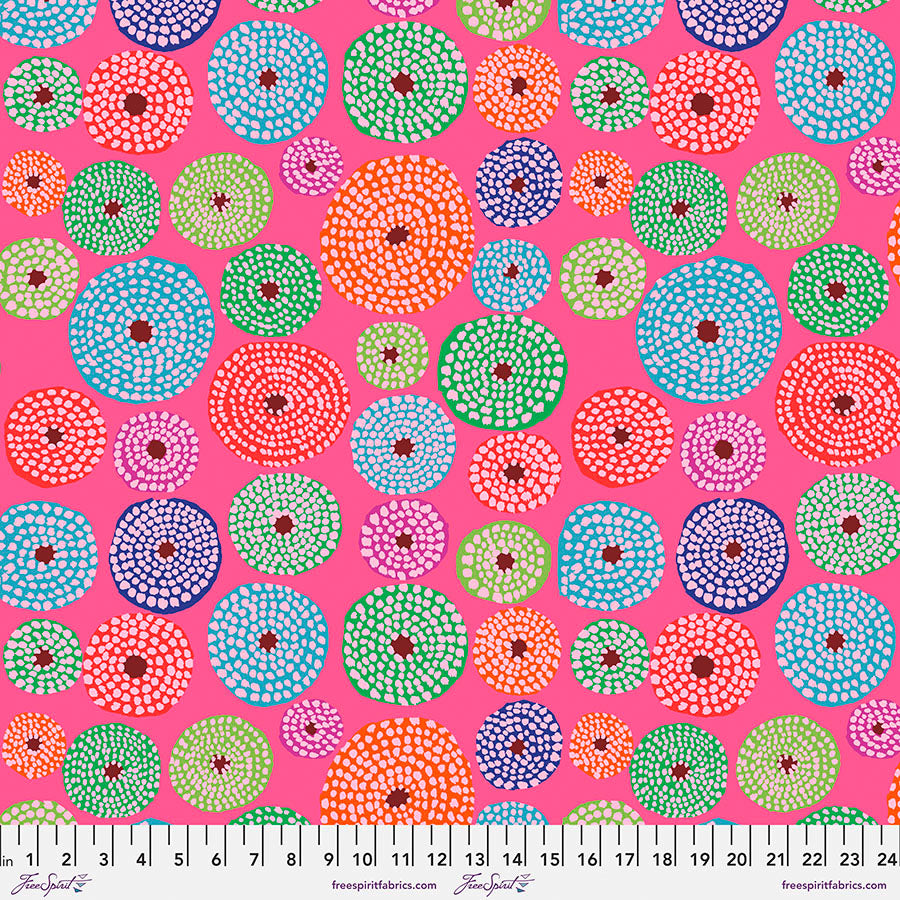 Kaffe Fassett : Disks in Pink : Free Spirit
