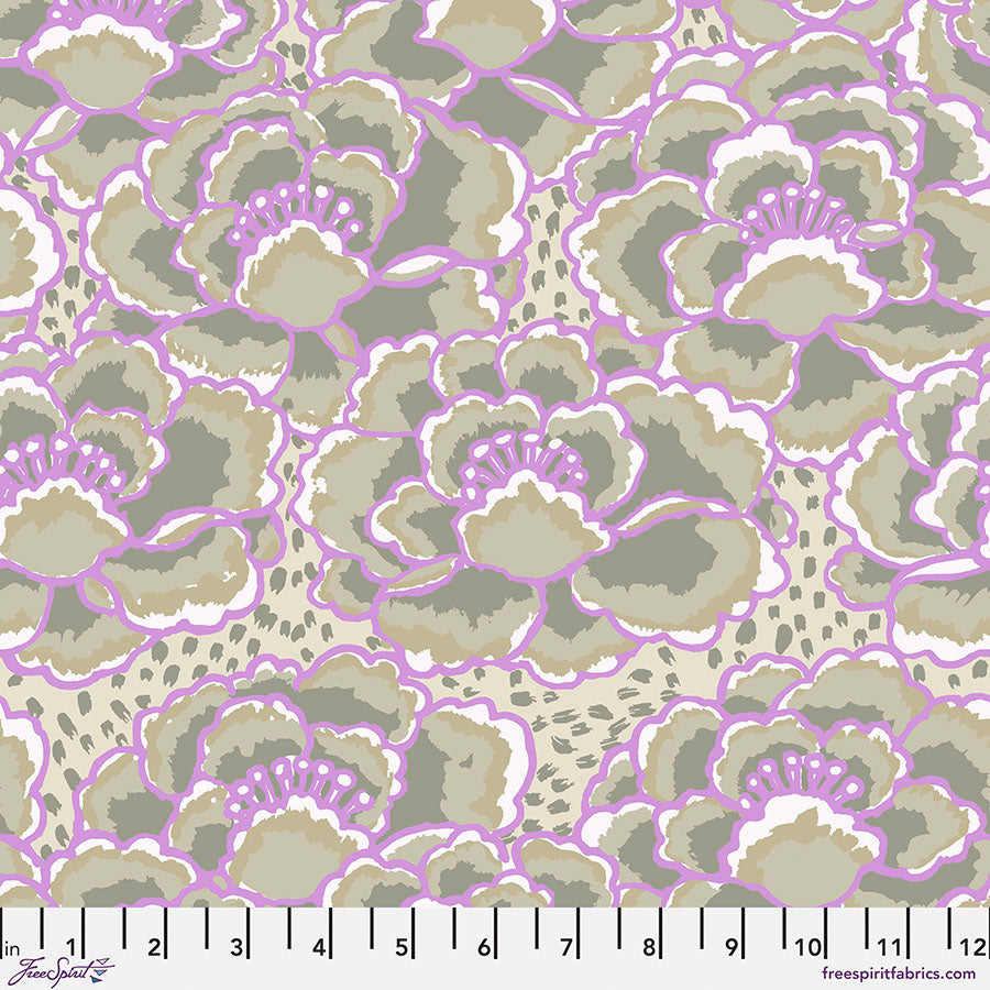 Kaffe Fassett : Tonal Floral in Beige : Free Spirit