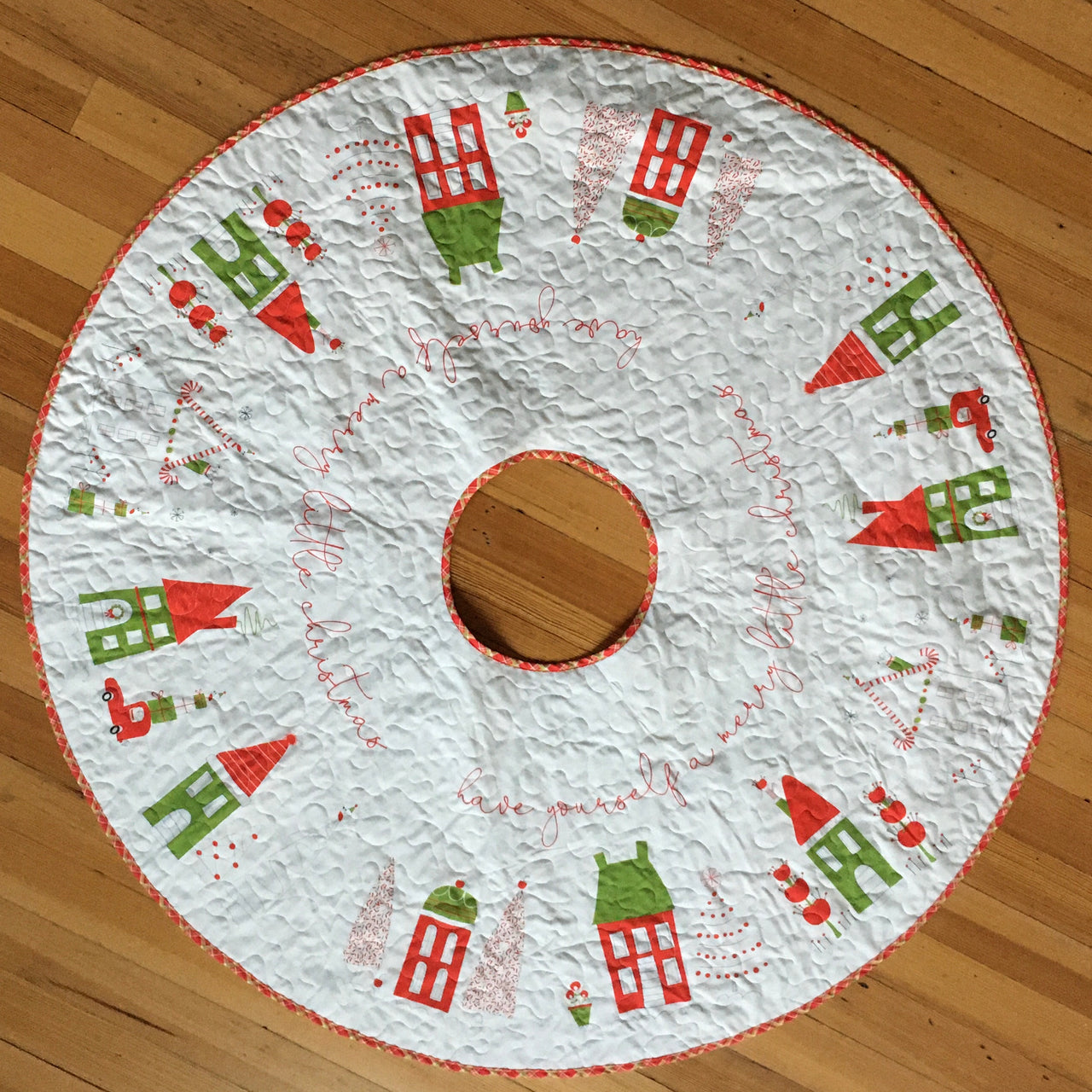 Merry Little Christmas Tree Skirt Kit