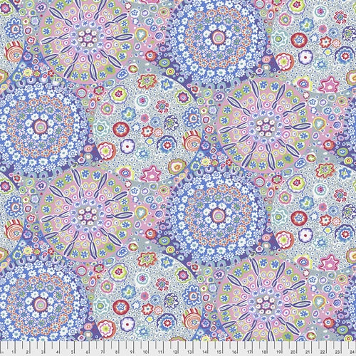 Kaffe Fassett : Millefiore in Pastel : Free Spirit : Wideback