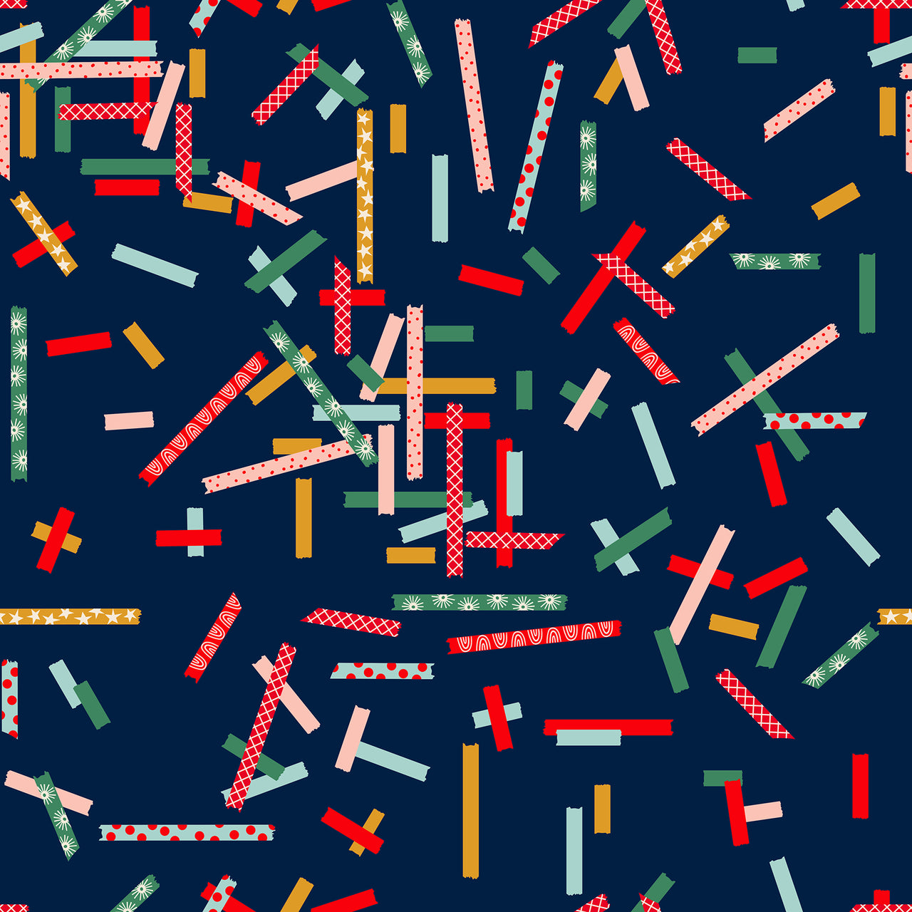 Jolly Darlings : Washi Tape in Navy : Ruby Star Society