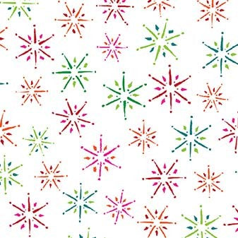 Most Wonderful Time of the Year by Jane Dixon : Radiant Stars in Multi : Michael Miller