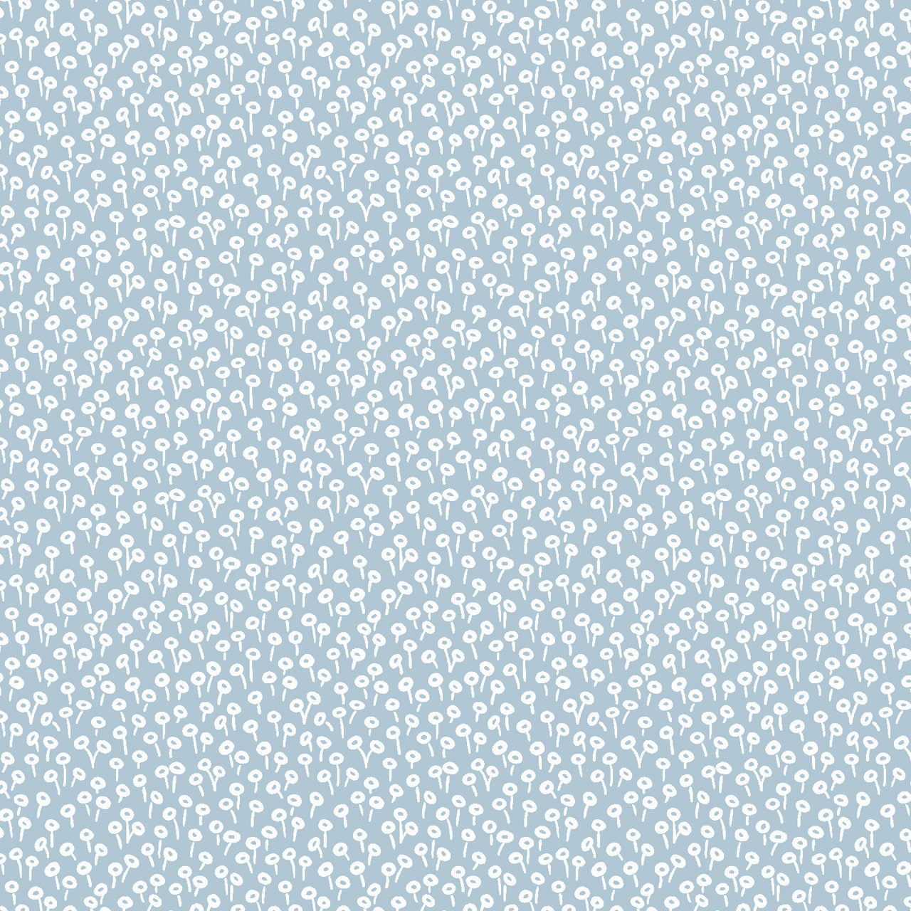 Rifle Paper Co Basics : Tapestry Dot in Blue : Cotton and Steel
