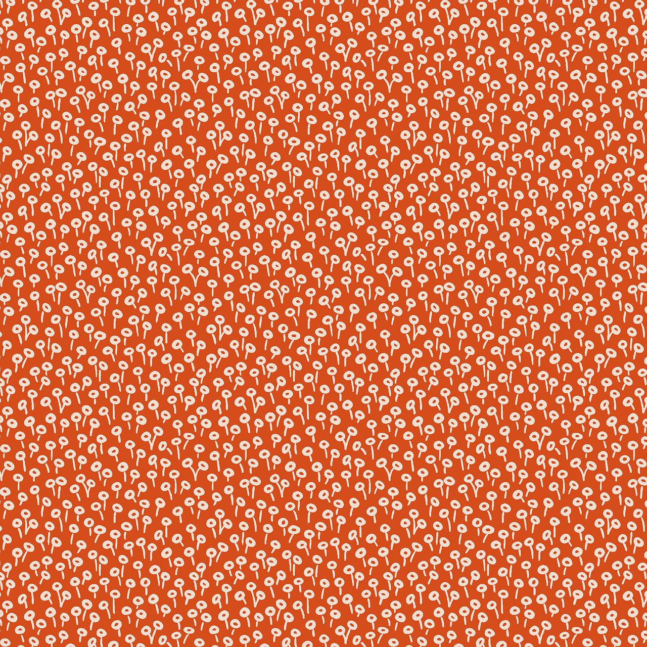 Rifle Paper Co Basics : Tapestry Dot in Rifle Red : Cotton and Steel