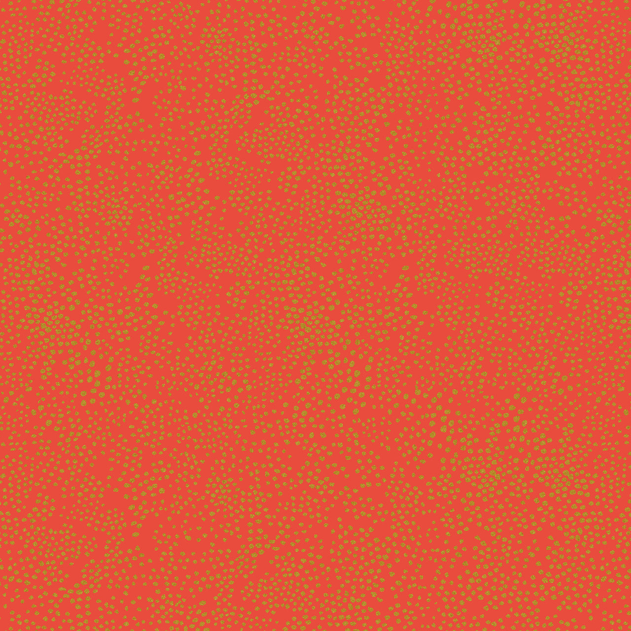 RPC Basics by Rifle Paper Co : Menagerie Champagne in Red Metallic : Cotton and Steel