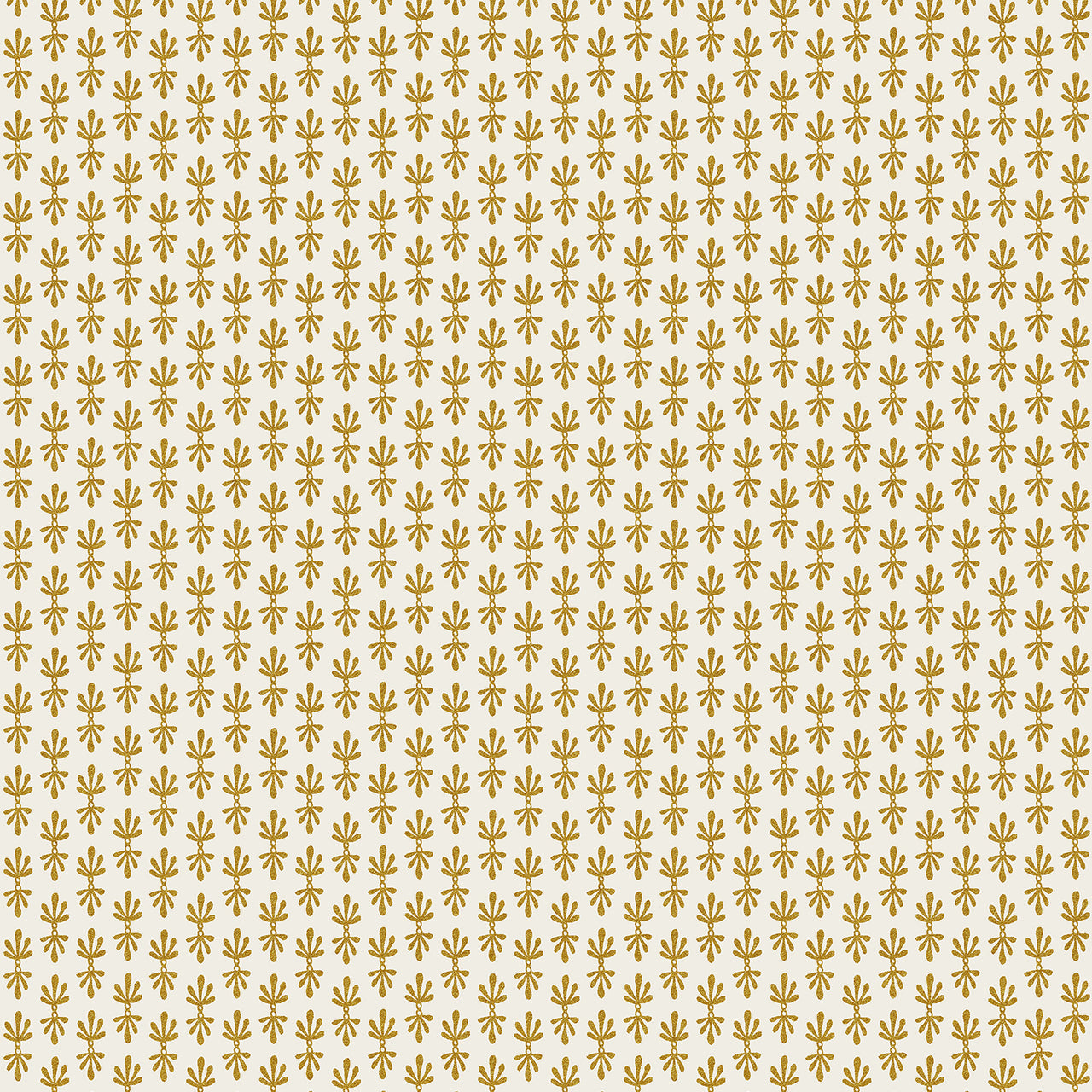 Camont by Rifle Paper Co : Foulard in Metallic Gold : Cotton and Steel