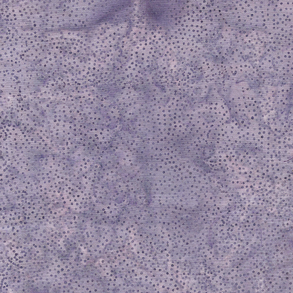 Morris Mist : Paisley Dot in Lavender : Island Batiks