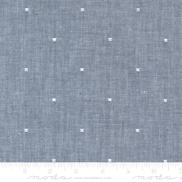 Vista Wovens by Pieces to Treasure : 12217-37 Indigo : Moda