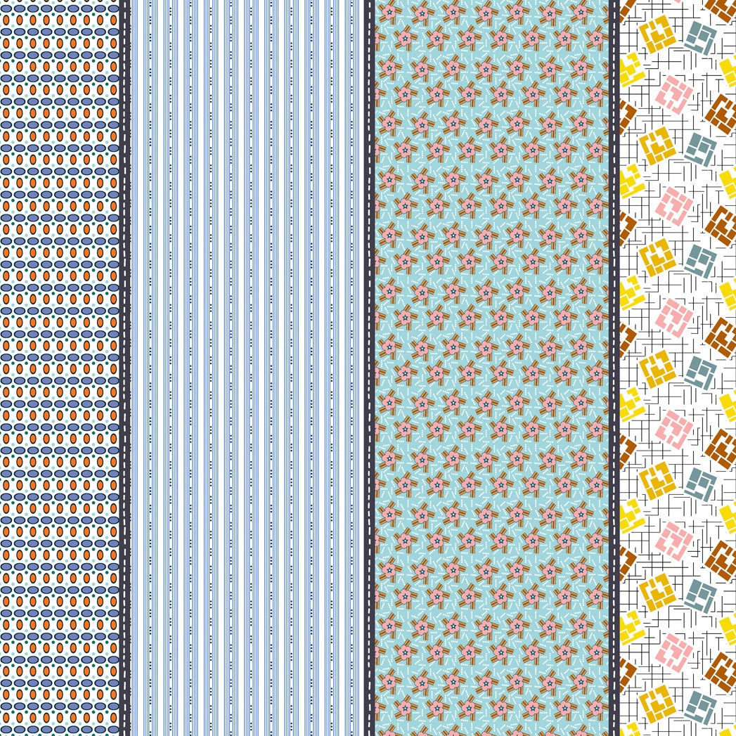 Mixed Bag of Lollies by Jen Kingwell : The Lookout : Moda