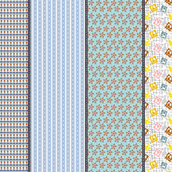 Mixed Bag of Lollies by Jen Kingwell : Winkipop : Moda