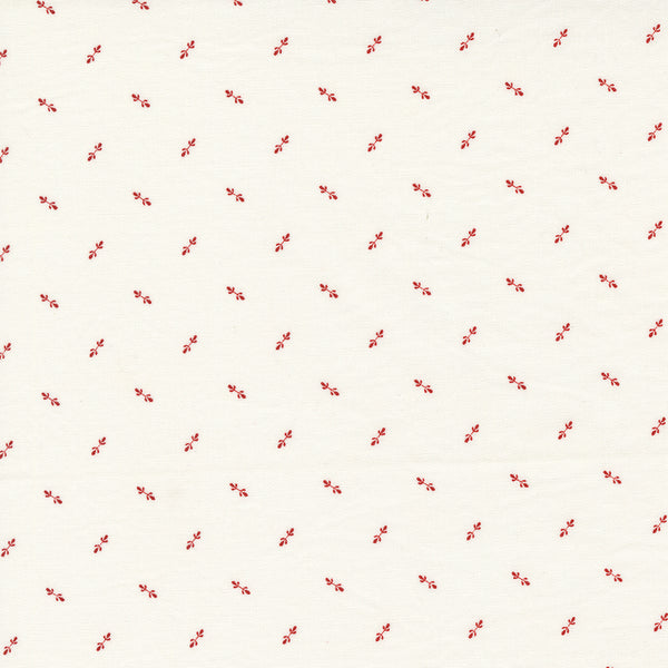 Red & White Gatherings by Primitive Gatherings : 49197-11 Vanilla : Moda