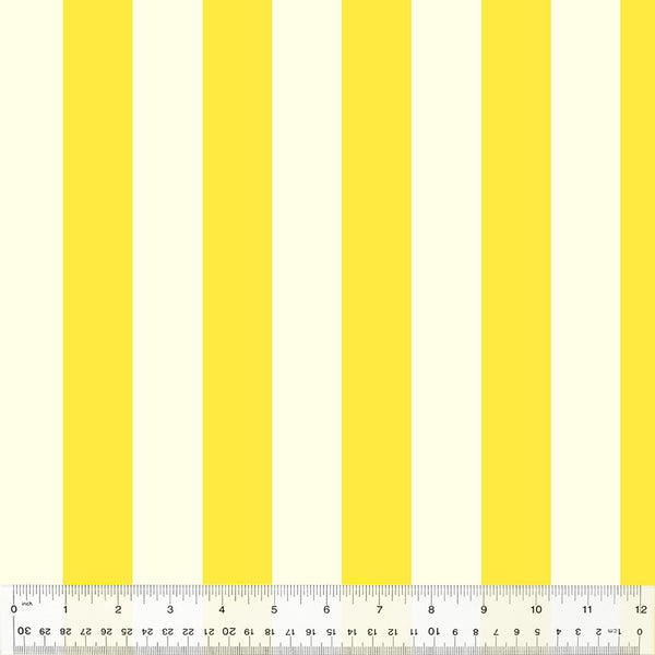 Forestburgh by Heather Ross : Broad Stripe in Yellow : Windham
