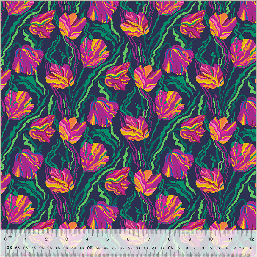 Botanica by Sally Kelly : Tulip in Indigo : Windham