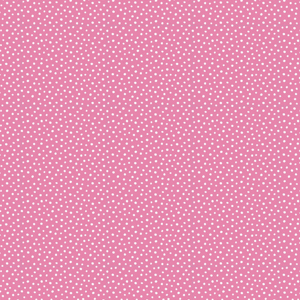 Basics : Speckles in Medium Pink : Felicity