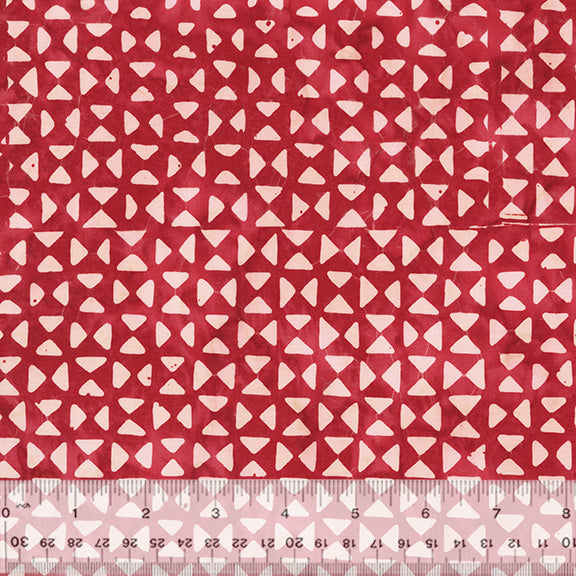 Stenographer's Notebook by Marcia Derse : Pattern Place in Ruby : Windham : Batik