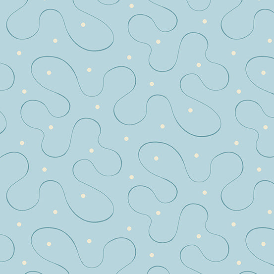 Blue Escape by Laundry Basket Quilts : A-9969-LT : Andover