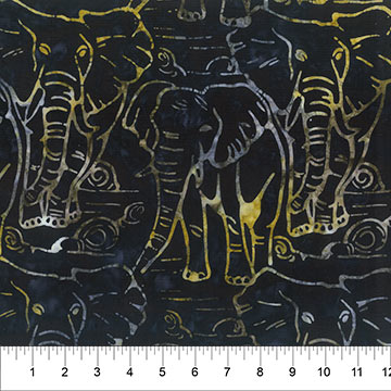 On The Wild Side : 80943-99 Black : Banyan Batiks