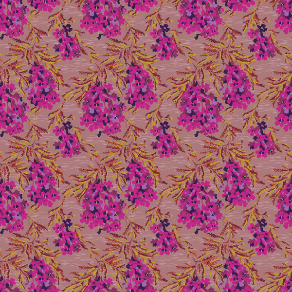 Wandering Eye by Kathy Doughty : Jacaranda in Warm : Figo