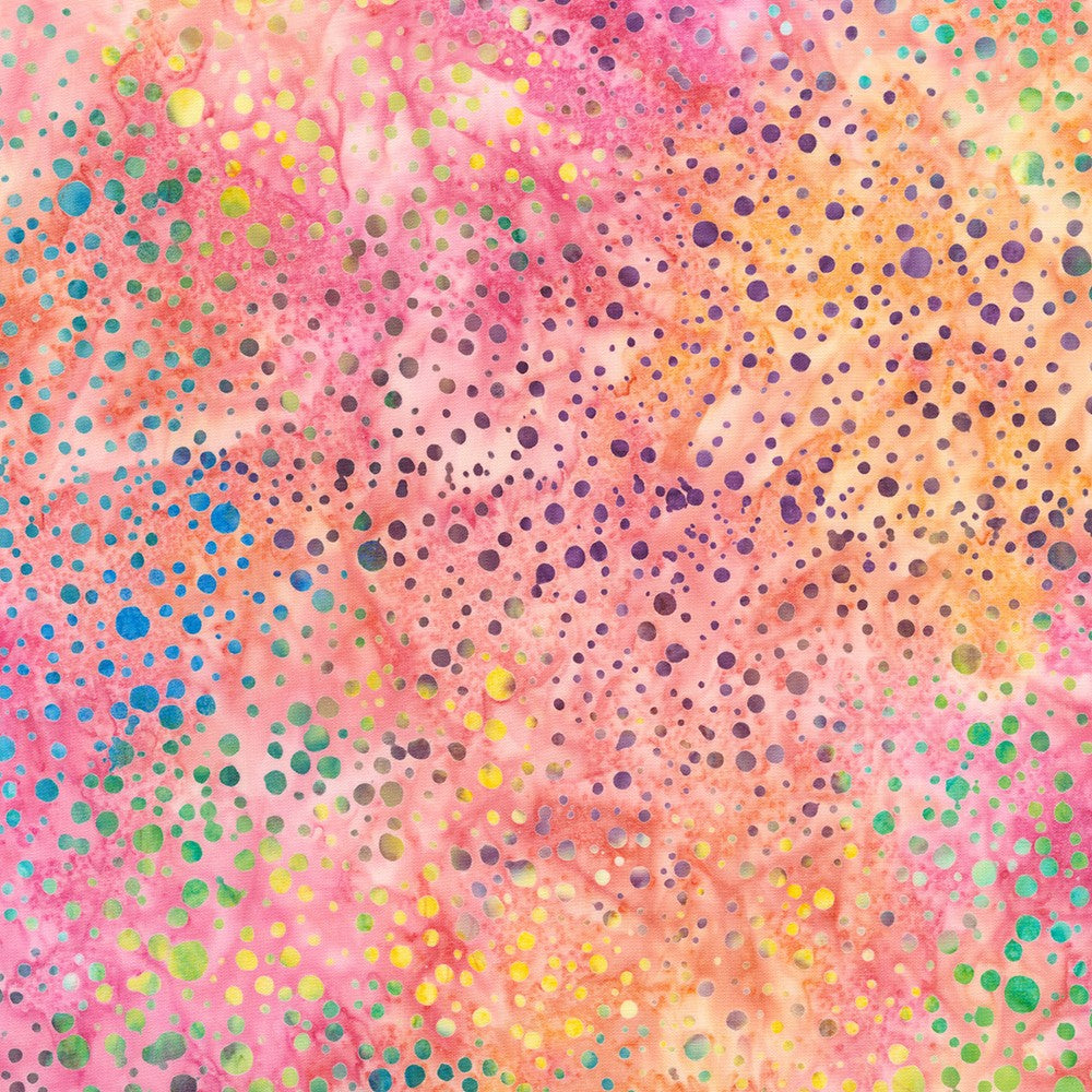 Artisan Batiks: Dotted : amd-22660-198 Pastel : Robert Kaufman