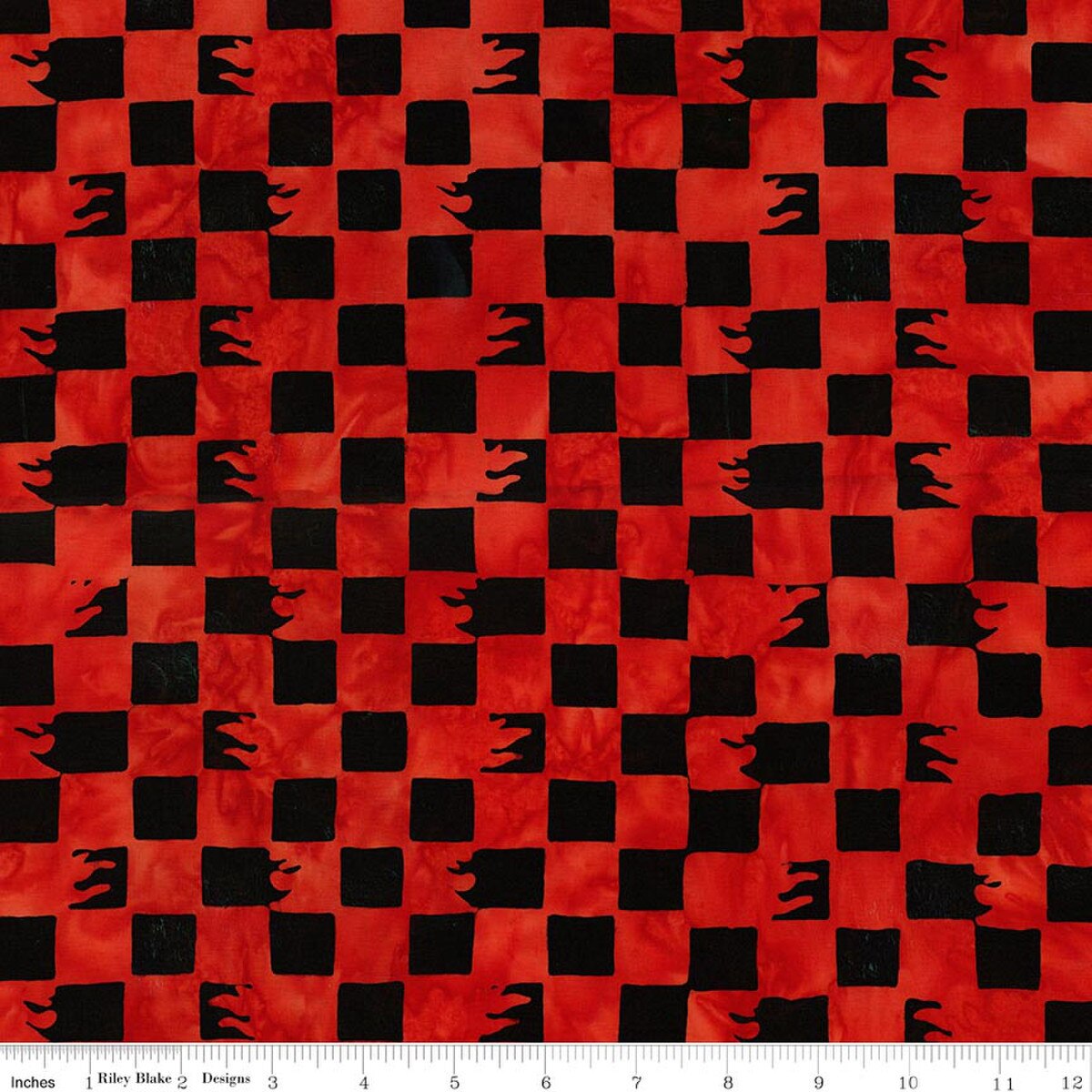 Full Throttle Hot Wheels : BT23694 Red Candy Riot : Riley Blake : Batik