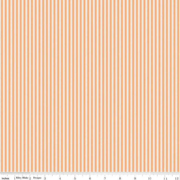 1/8" Ivory Marmalade Stripe : Riley Blake