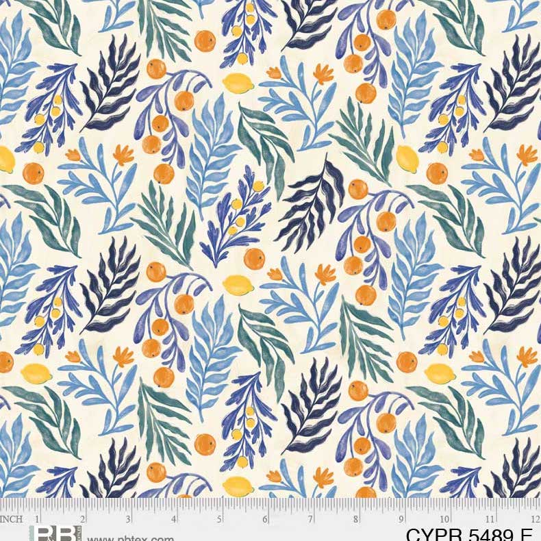 Cyprus by Janelle Penner : 5489 E : P&B Textiles