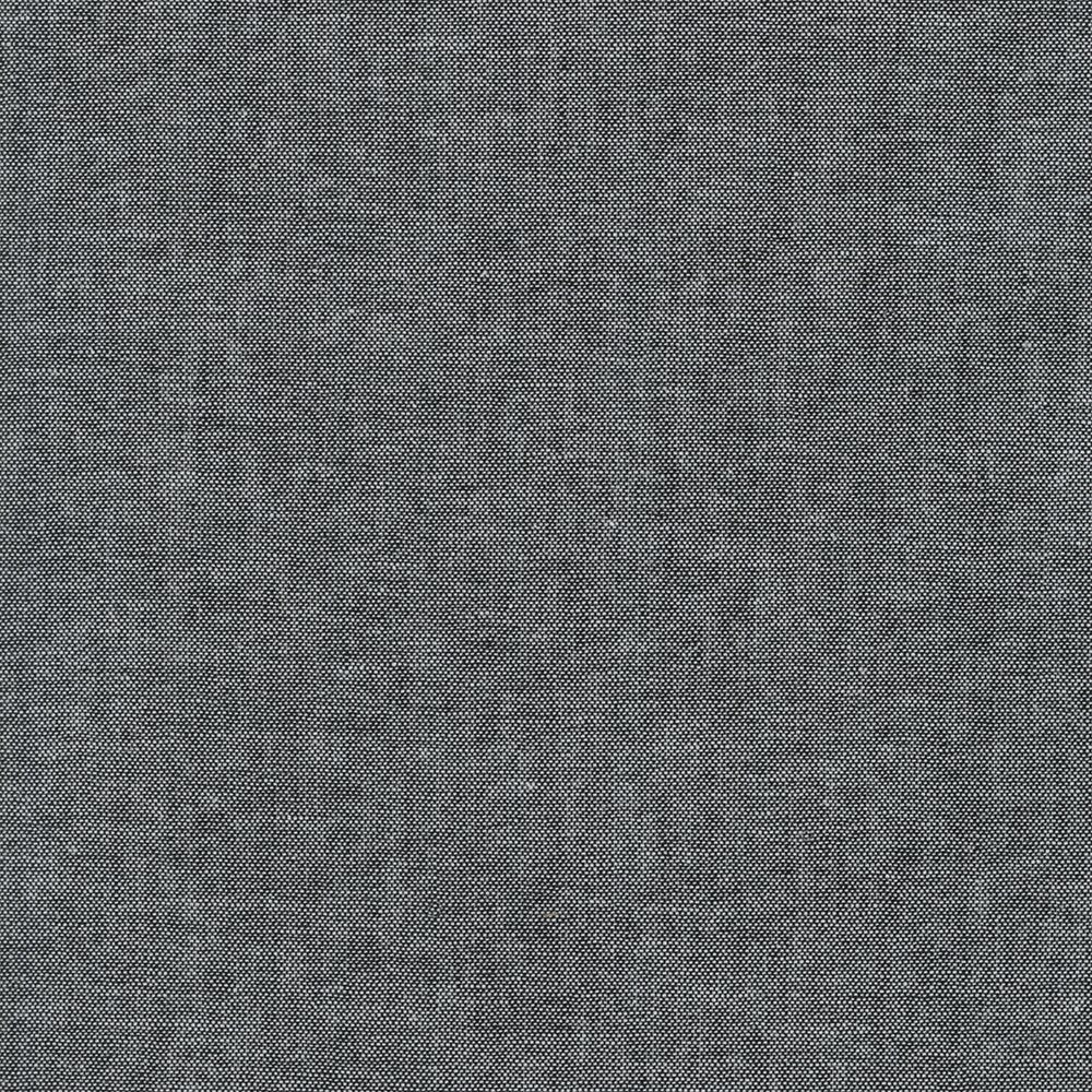 Jackson Chambray : Black : Robert Kaufman