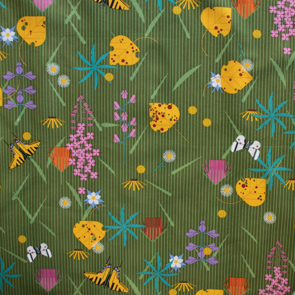 Rocky Mountains by Charley Harper : Mountain Flowers : Birch