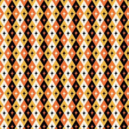 Midnight Masquerade by Heather Dutton : Halloween Harlequin : P & B Textiles