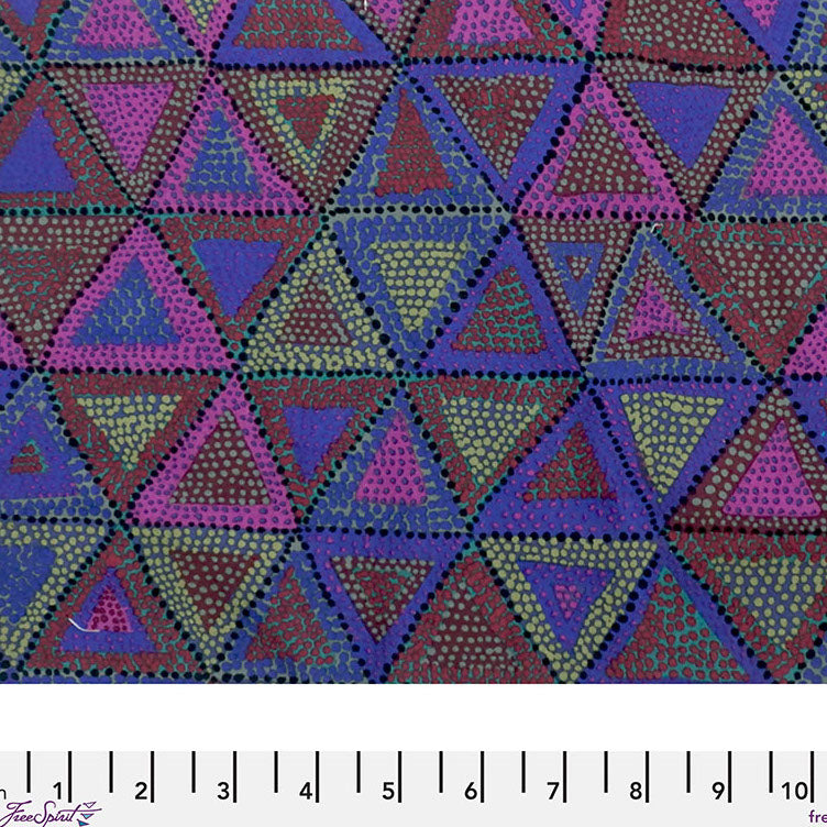 Vintage by the Kaffe Fassett Collective : Beaded Tents in Dark : Free Spirit