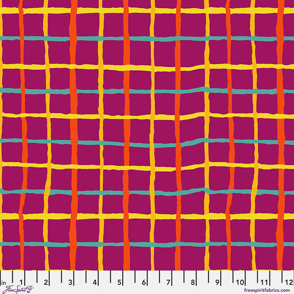 Brandon Mably : Grid in Magenta : Free Spirit