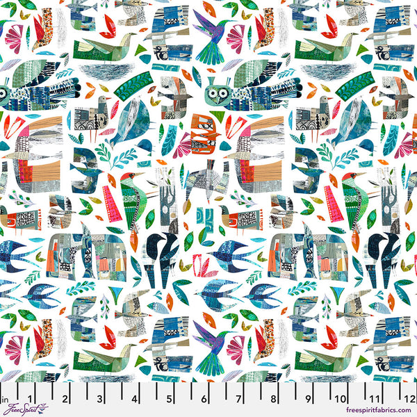 Flying South by Clare Youngs : Wild Birds in Bright : Free Spirit