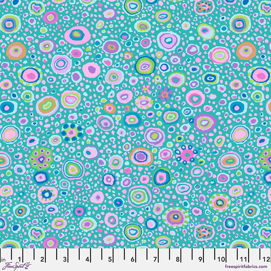 Kaffe Fassett : Roman Glass in Turquoise : Free Spirit