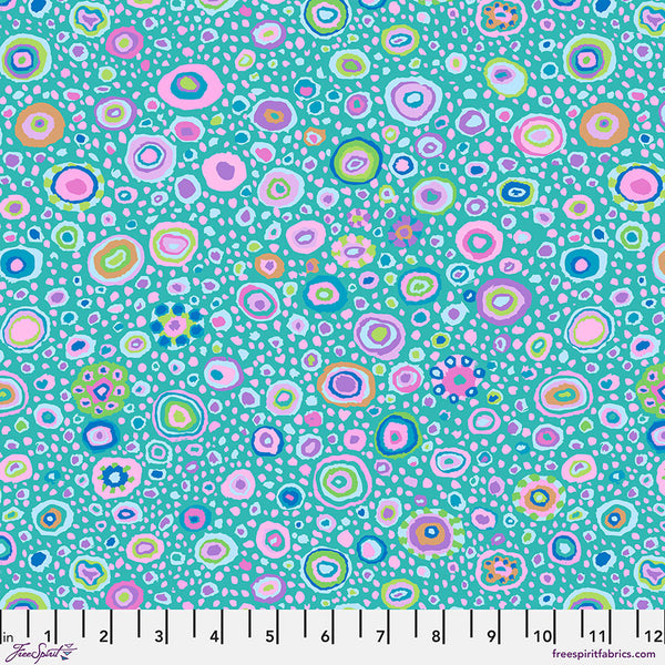 Kaffe Fassett : Roman Glass in Turquoise : Free Spirit