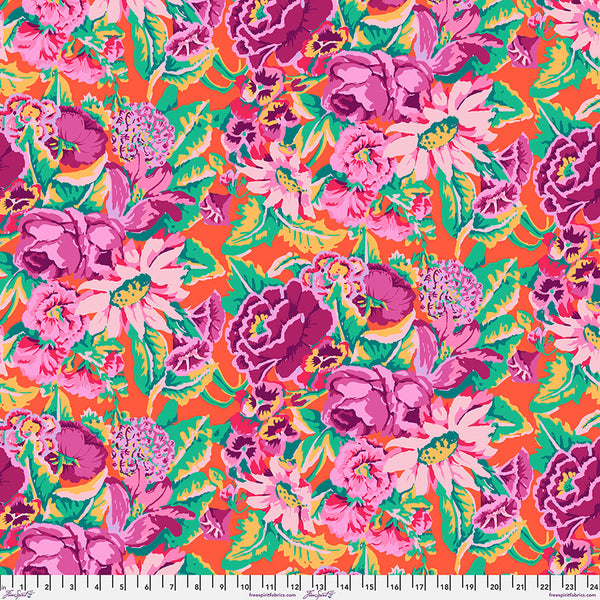 Kaffe Fassett From the Archives : Floral Dance in Magenta : Free Spirit