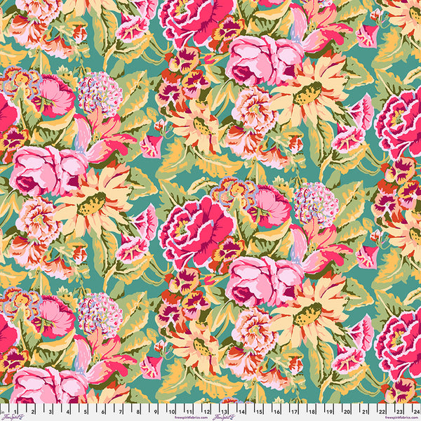 Kaffe Fassett From the Archives : Floral Dance in Pink : Free Spirit
