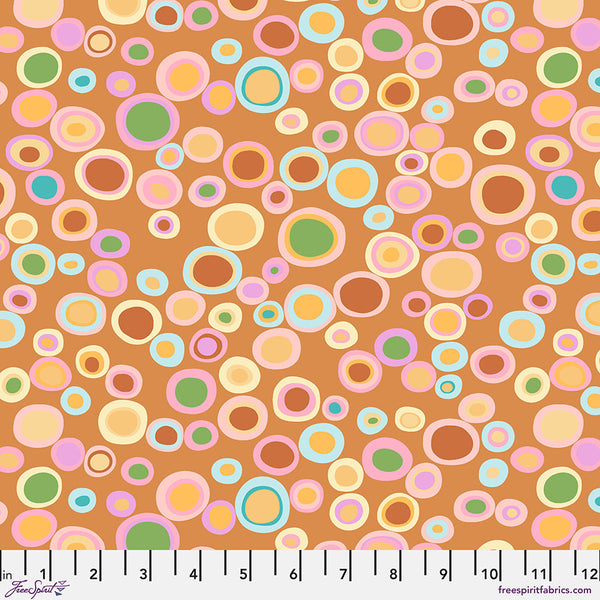 Kaffe Fassett From the Archives : Bubbles in Ochre : Free Spirit