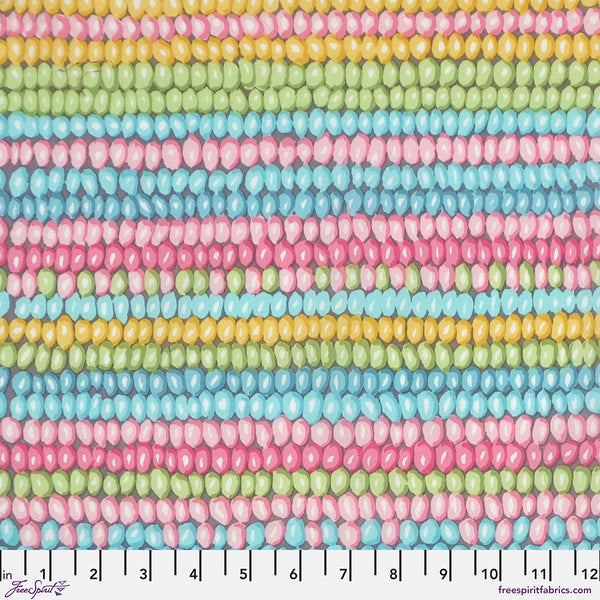 Vintage by the Kaffe Fassett Collective : Bead Stripe in Pastel : Free Spirit