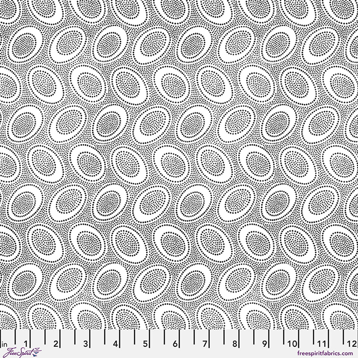 Kaffe Fassett : Aboriginal Dot in White : Free Spirit