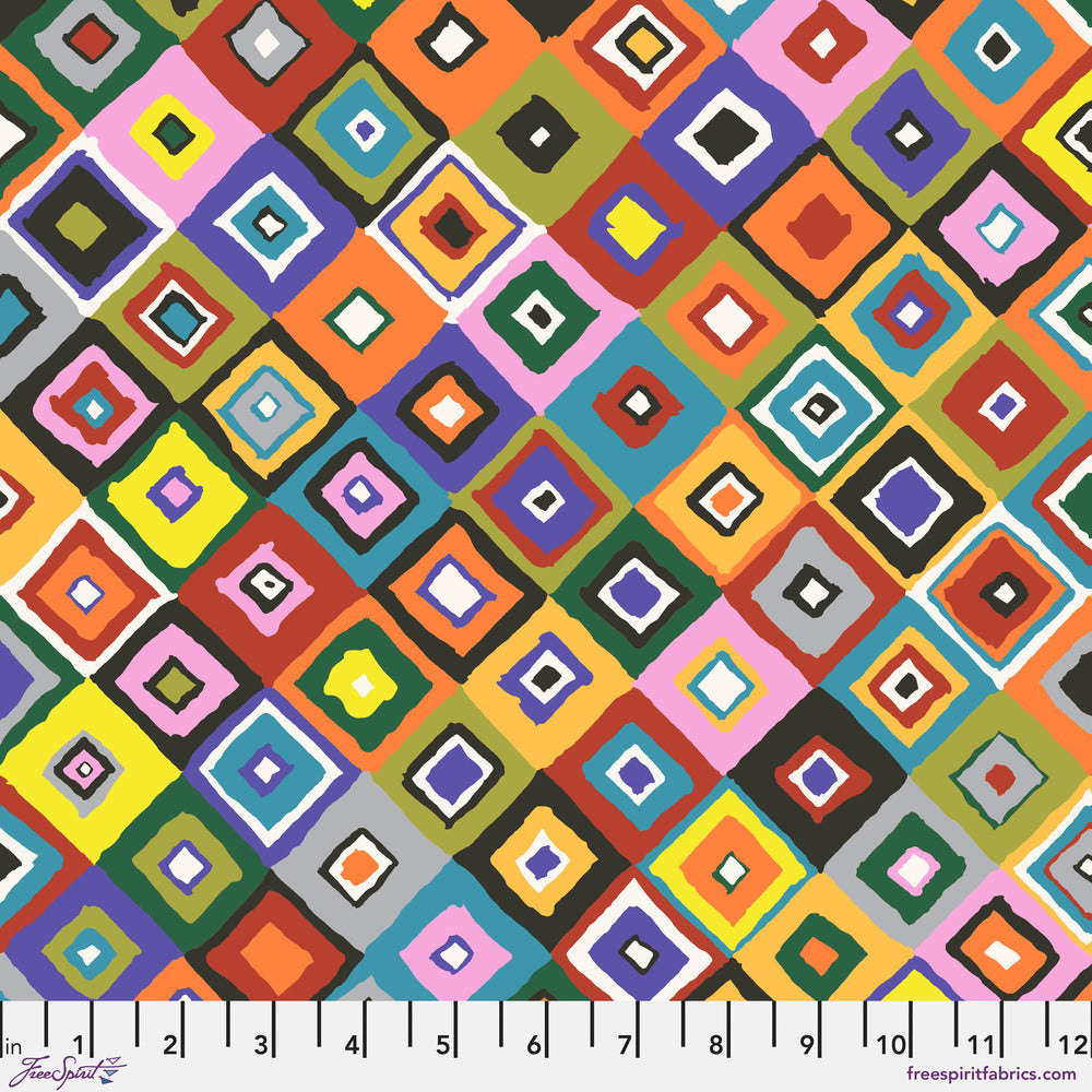 Kaffe Fassett : Square Dance in Multi : Free Spirit