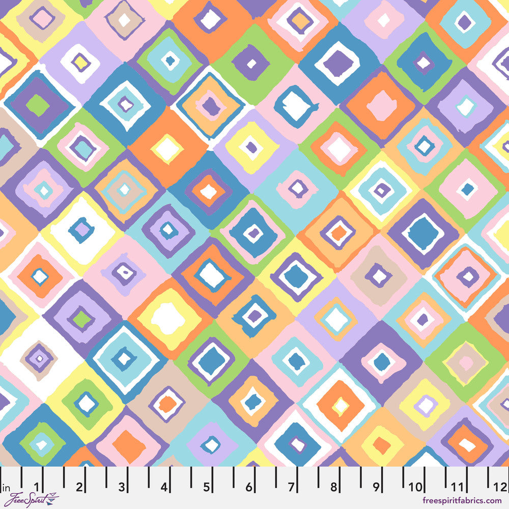 Kaffe Fassett : Square Dance in Pastel : Free Spirit