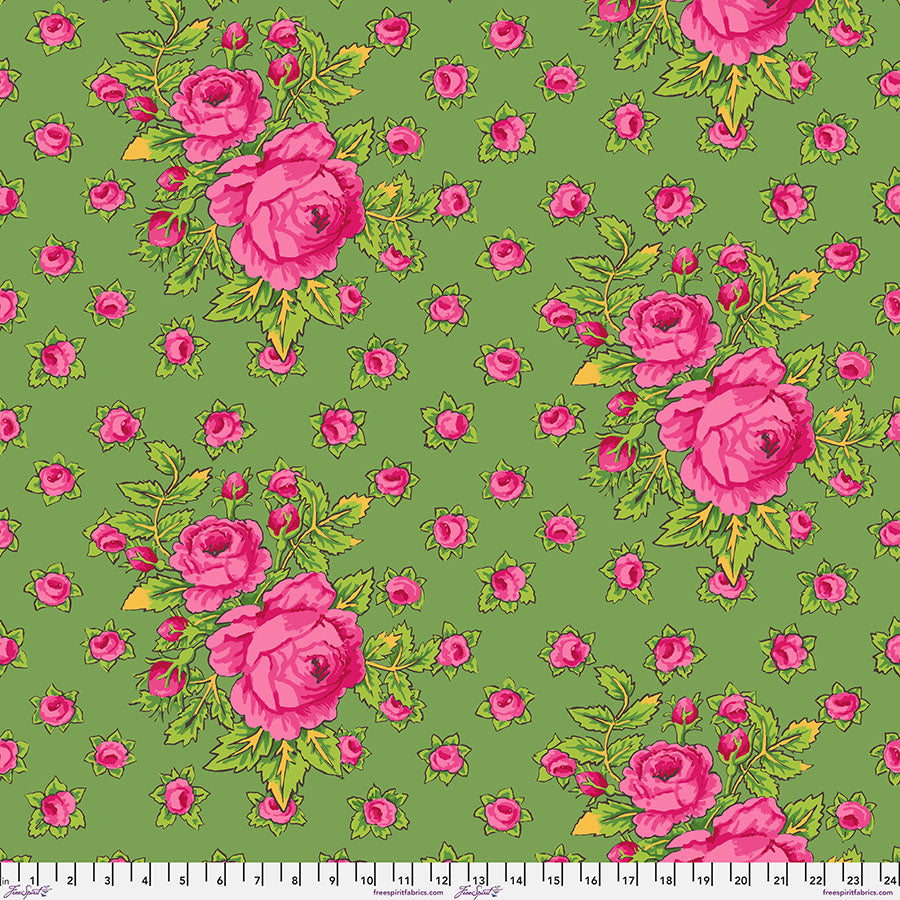 Kaffe Fassett : Rosie in Green : Free Spirit