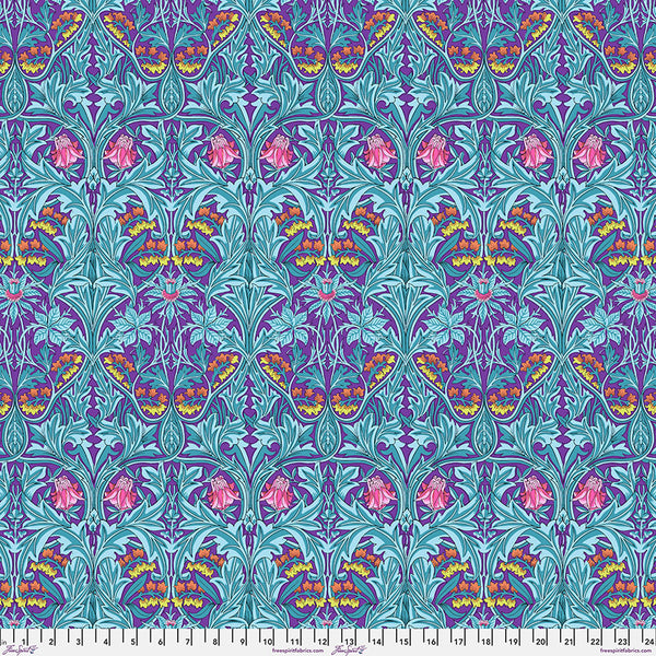 Kaffe x Morris & Co : Bluebell in Purple : Free Spirit