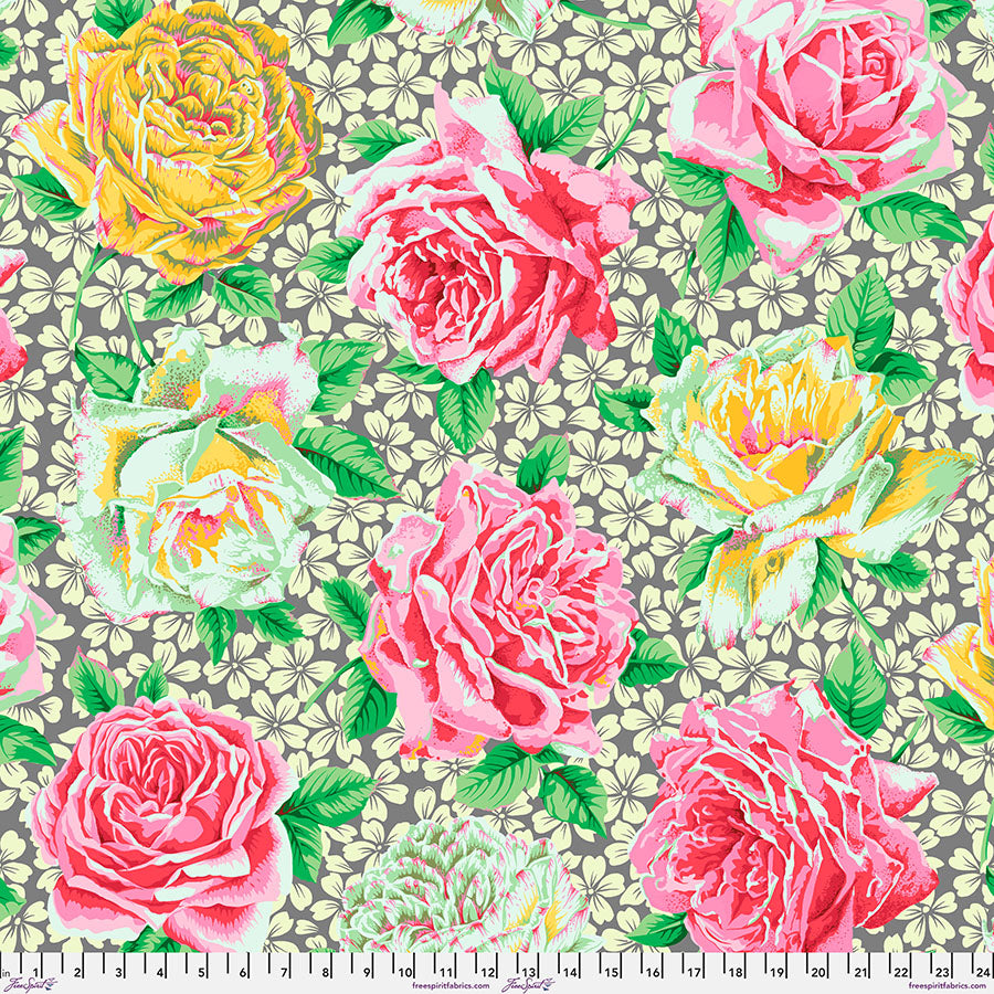 Philip Jacobs : Rose Bloom in Grey : Free Spirit