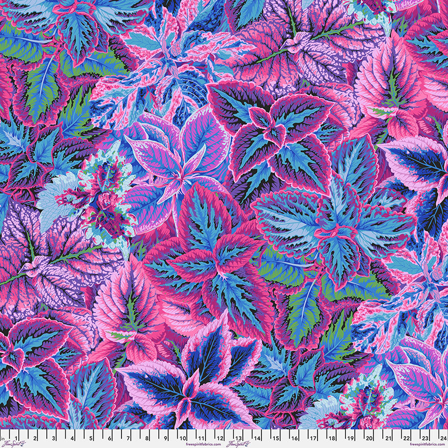 Philip Jacobs : Bold Leaves in Blue : Free Spirit