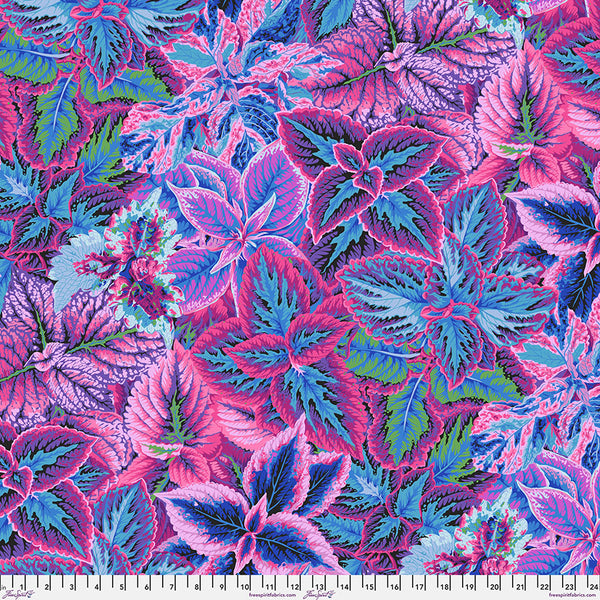 Philip Jacobs : Bold Leaves in Blue : Free Spirit
