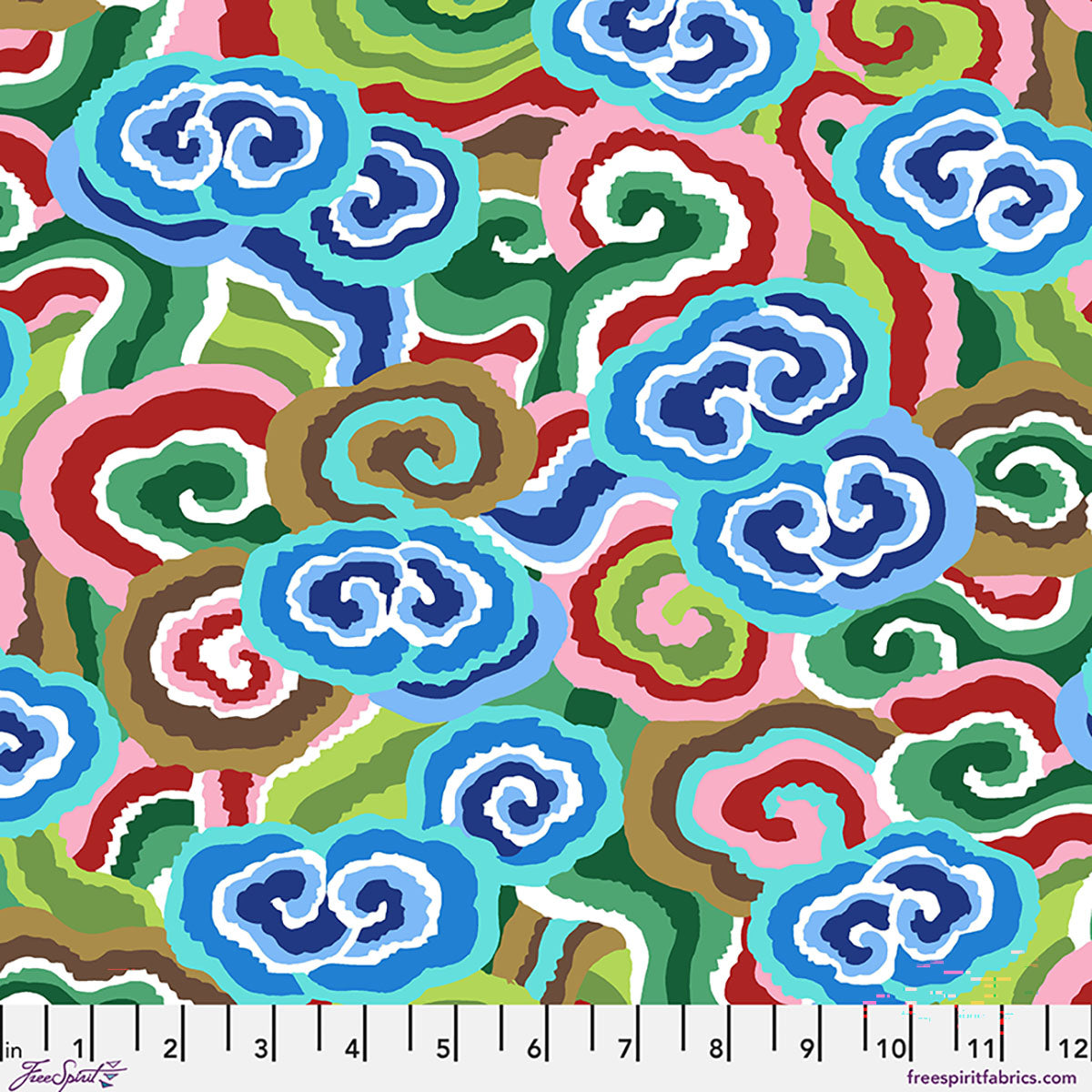 Philip Jacobs : Cloud Scrolls in Blue : Free Spirit