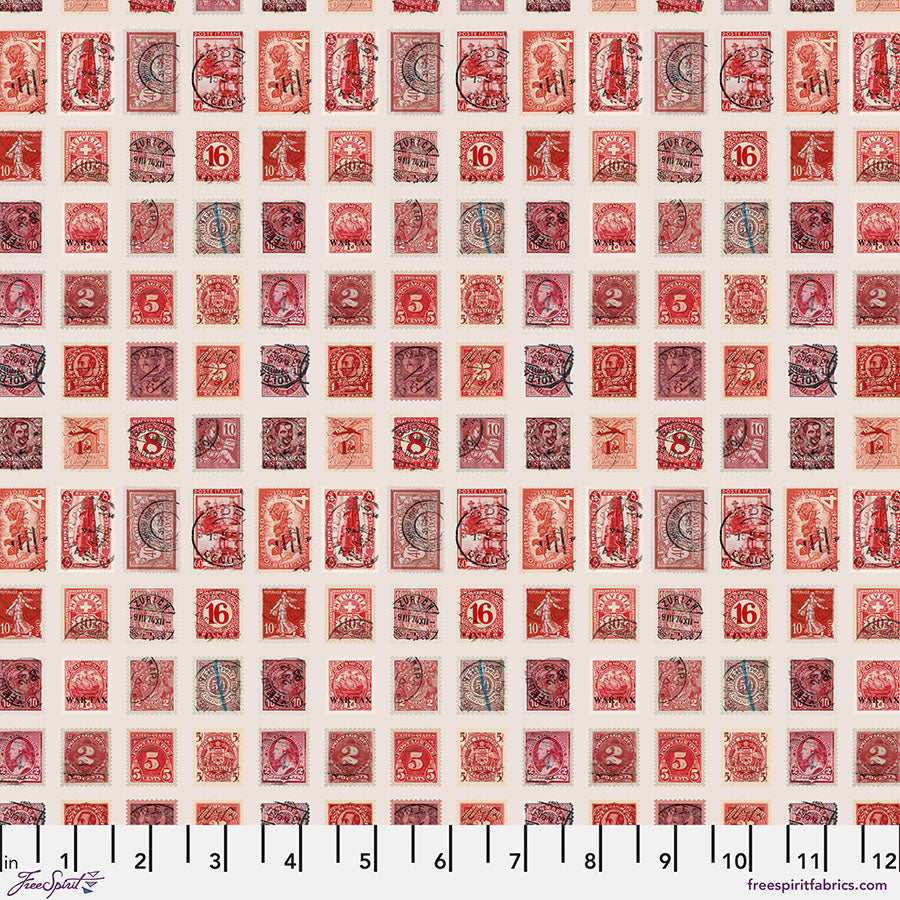 Red Palette by Tim Holtz : Stamps  in Red  : Free Spirit